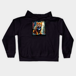 The furry guardian Kids Hoodie